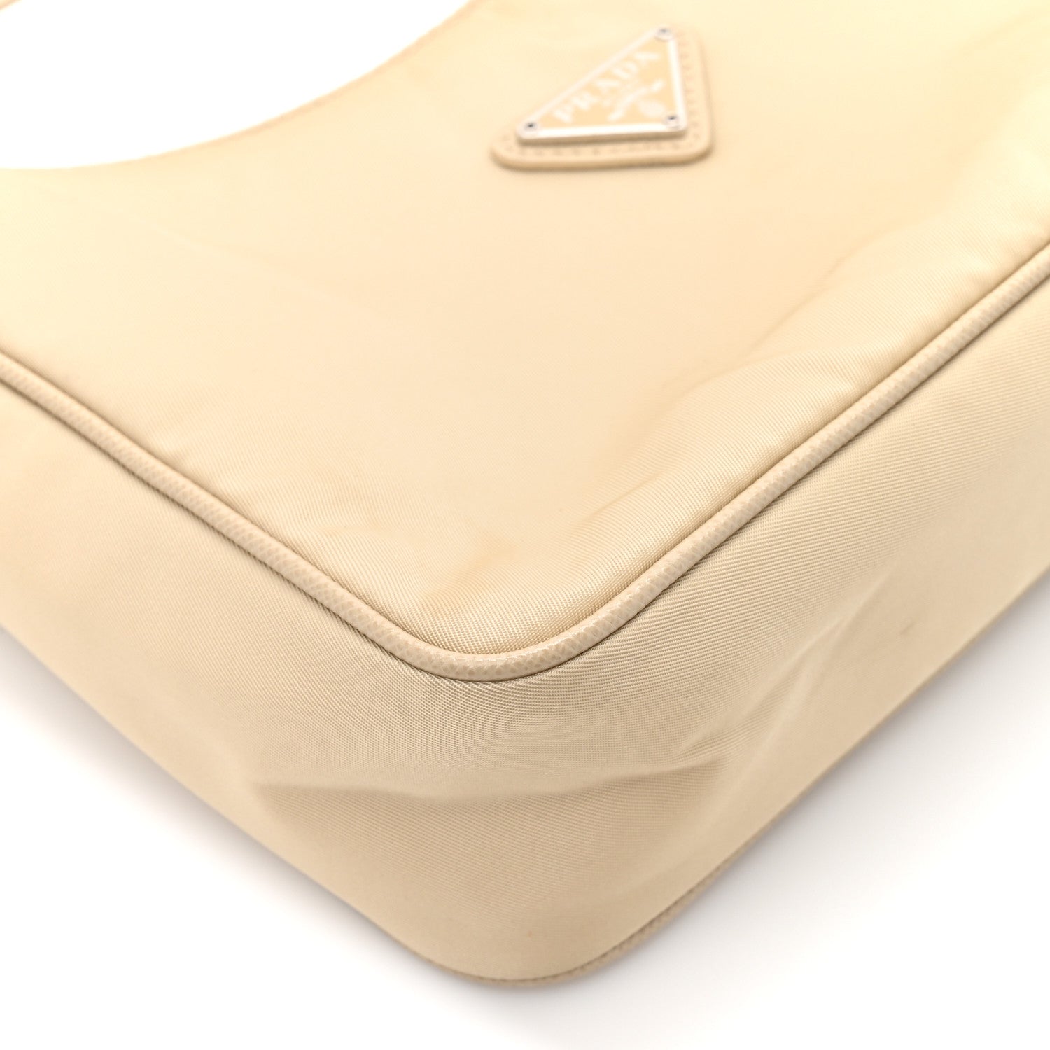 Prada Re-Nylon Saffiano Mini Re-Edition 2005 Bag Deserto 9 of 11