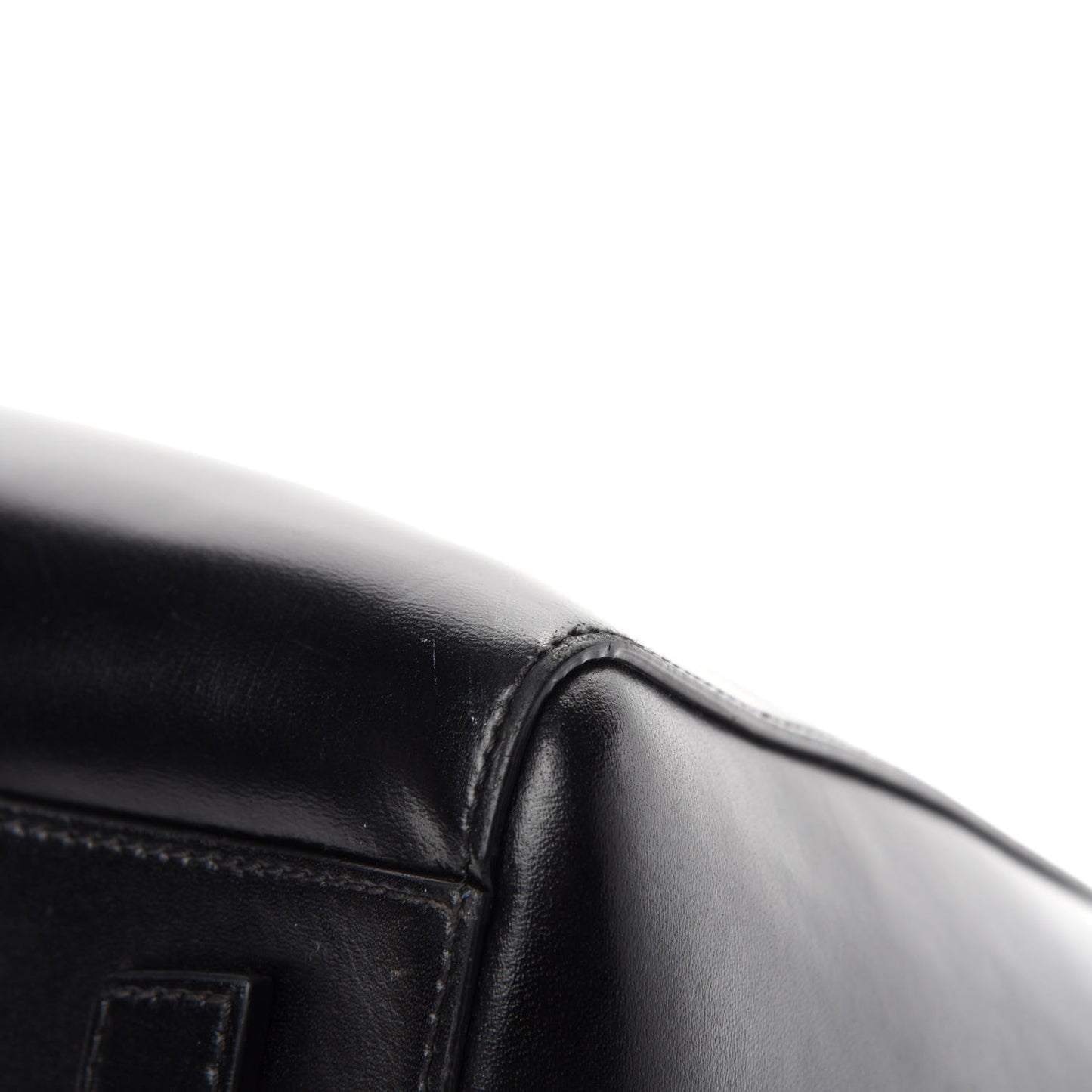 Shiny Lord Calfskin Medium Antigona Black