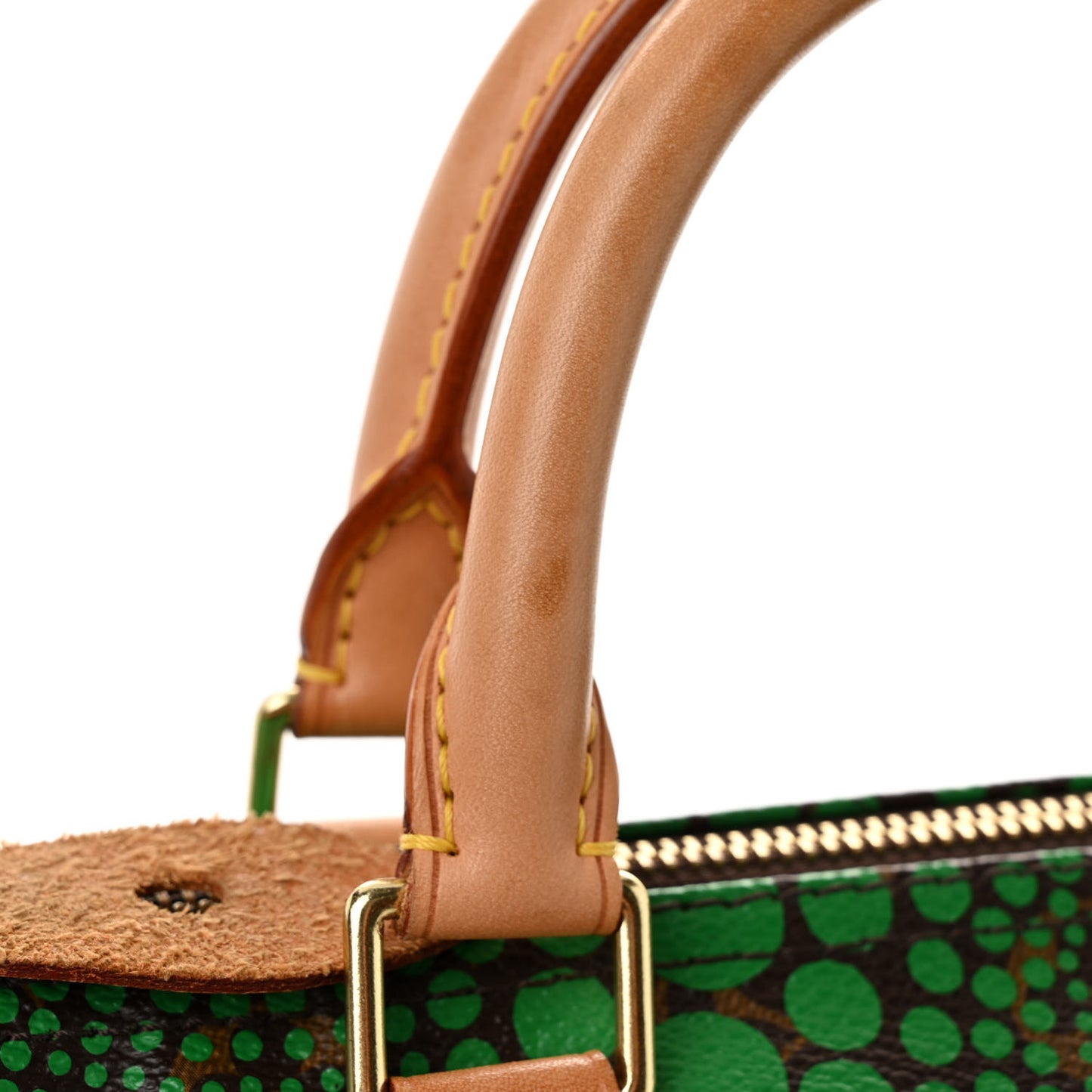 Monogram Kusama Town Speedy 30 Green
