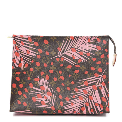 Louis Vuitton Monogram Jungle Dots Toiletry Pouch 26 Sugar Pink Poppy 1 of 9