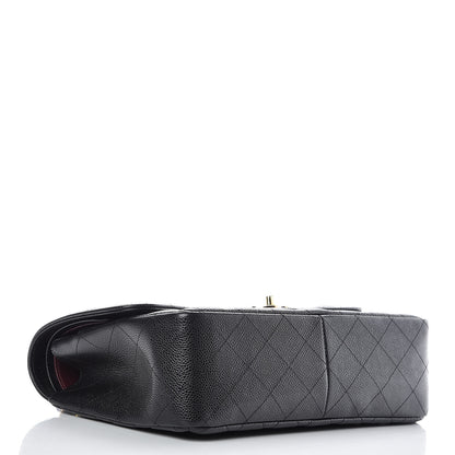 Chanel Caviar Quilted Jumbo Double Flap Black 4 of 11