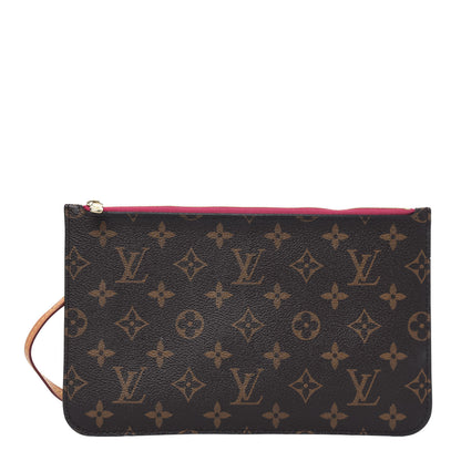 Louis Vuitton Monogram Neverfull MM GM Pochette Pivoine 1 of 4