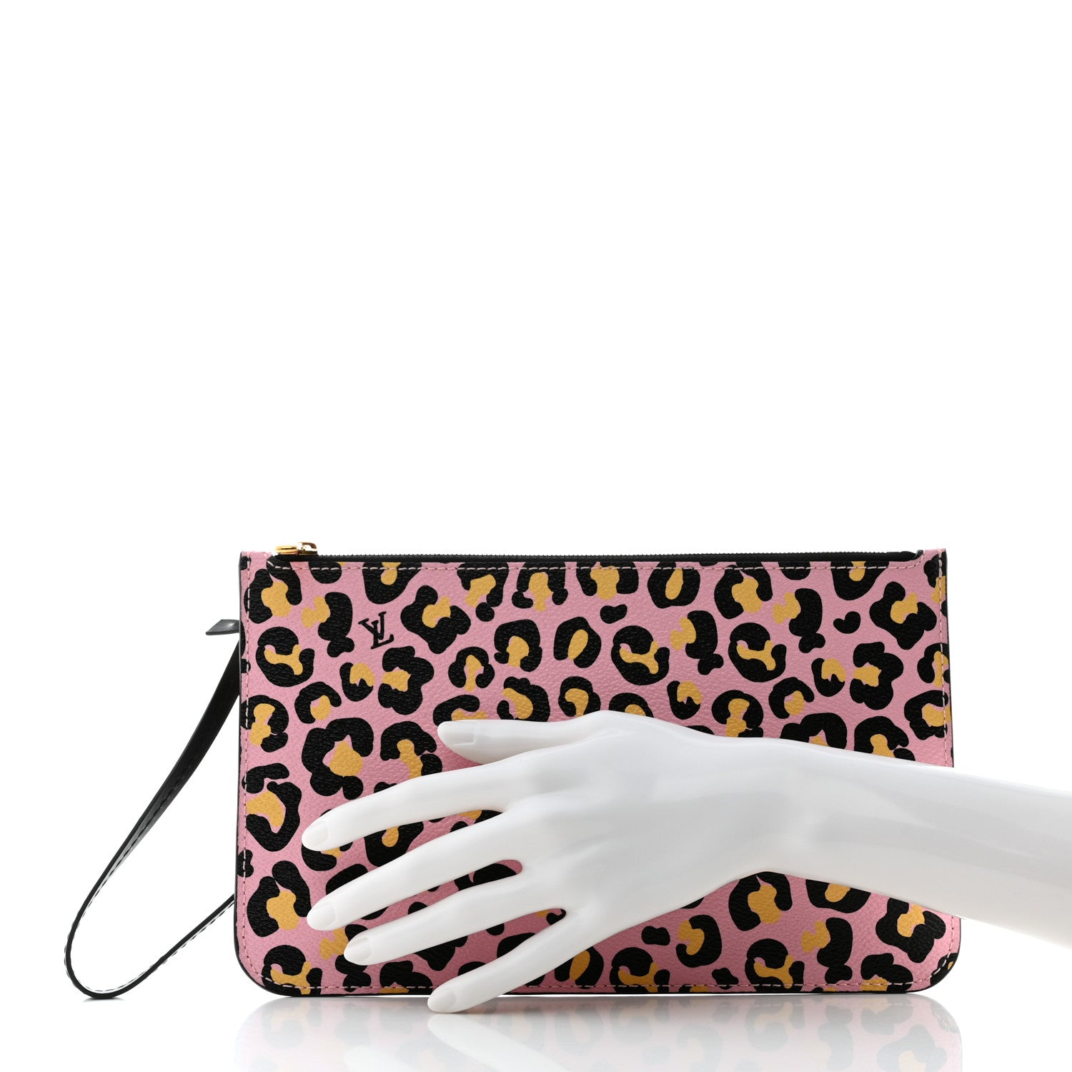 Louis Vuitton Monogram Giant Wild At Heart Neverfull MM Pochette Black 2 of 6