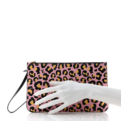 Louis Vuitton Monogram Giant Wild At Heart Neverfull MM Pochette Black 2 of 6