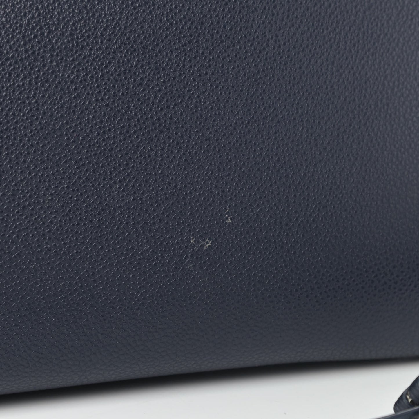 Calfskin Medium Rive Gauche Cabas Navy Blue