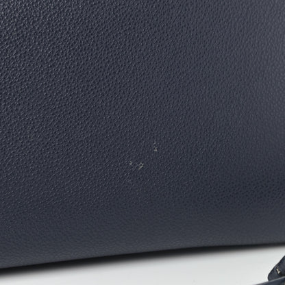 Saint Laurent Calfskin Medium Rive Gauche Cabas Navy Blue 6 of 6