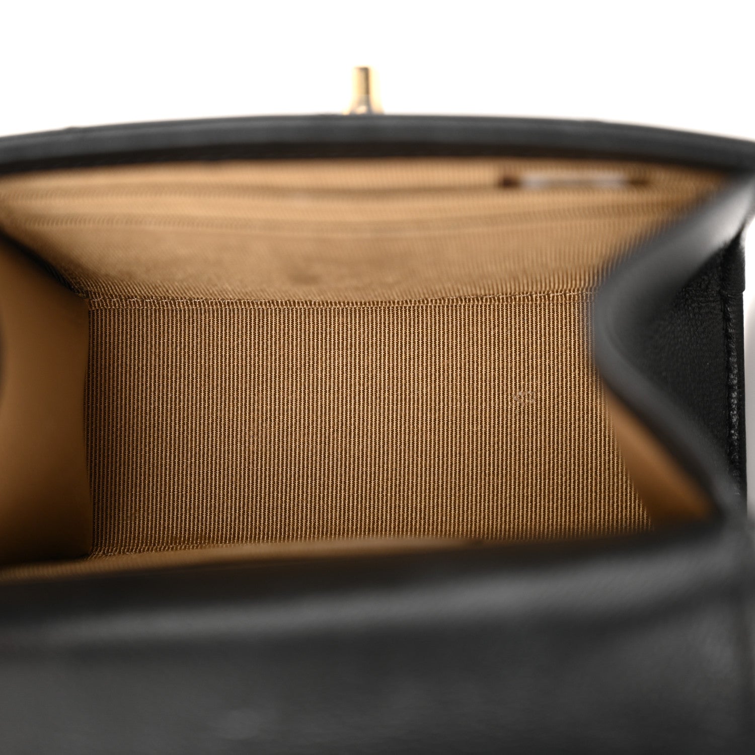 Chanel Goatskin Chic Pearls Clutch On Chain Black 5 of 13