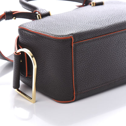 Delvaux Grained Calfskin Mini Cool Box Satchel Black 7 of 12