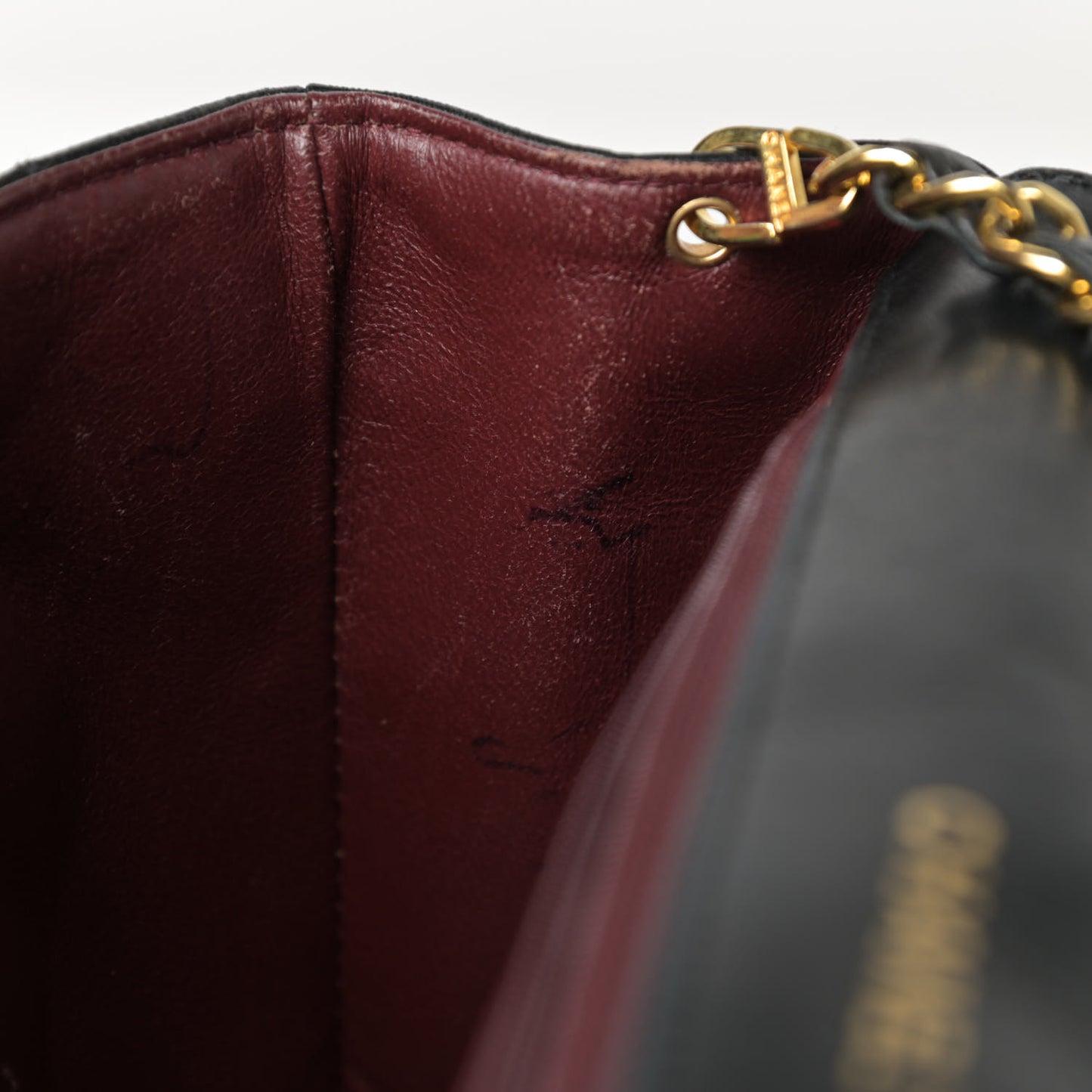 Lambskin Quilted Medium Single Flap Black