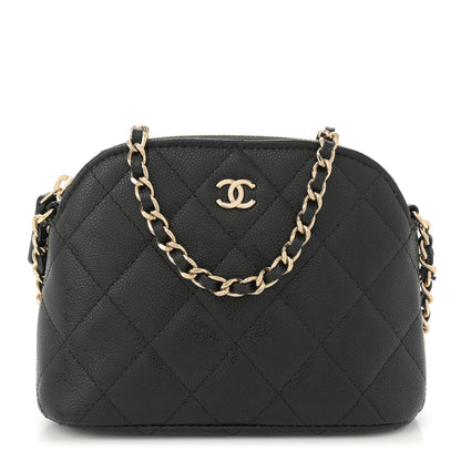 Chanel Caviar Quilted Classic Clutch With Chain Black 1 of 12