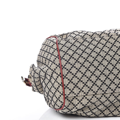 Gucci Diamante Medium Sukey Boston Red 8 of 9