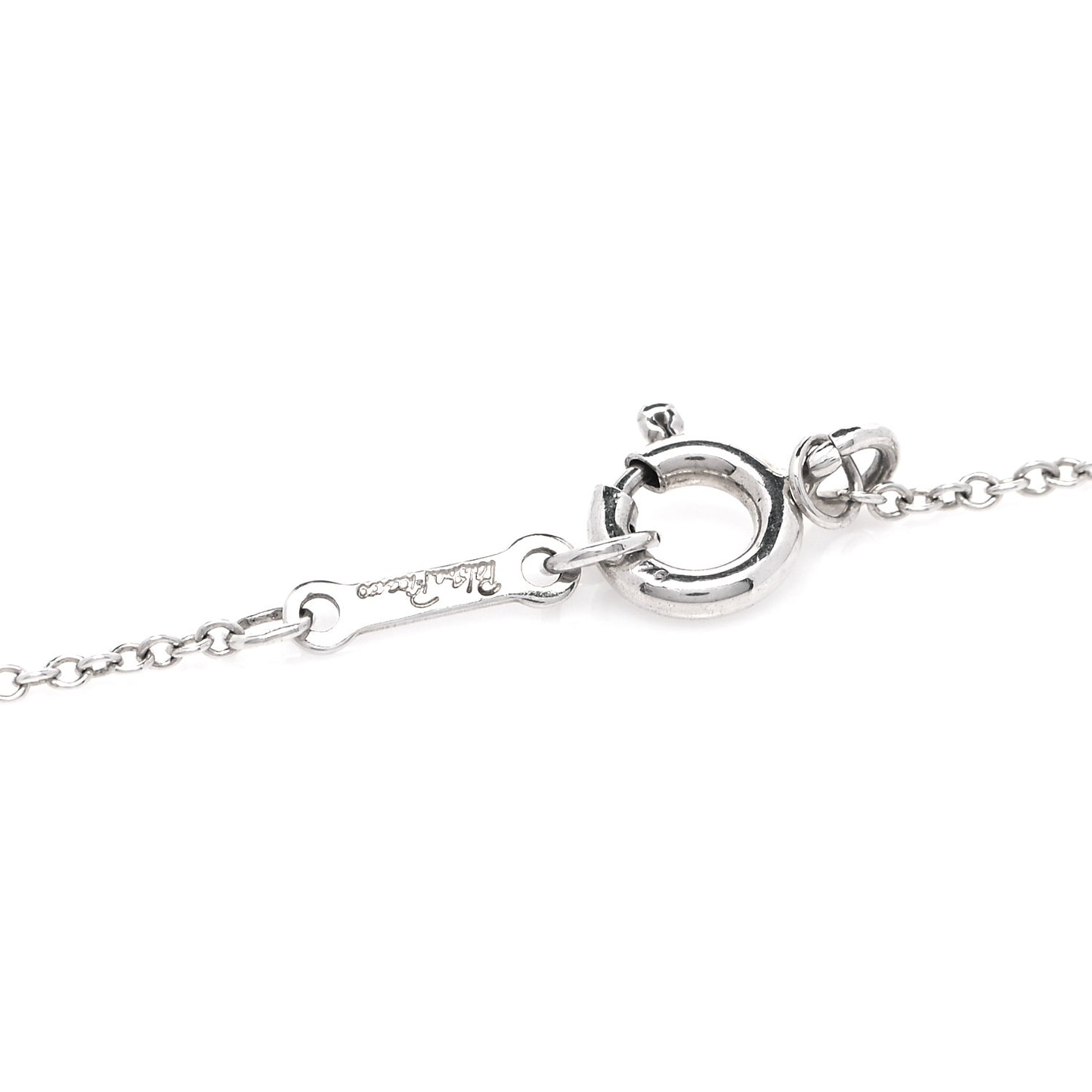 Sterling Silver Small Paloma Picasso Loving Heart Pendant Necklace