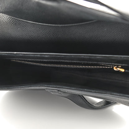 Christian Dior Grained Calfskin Saddle Bag Black 5 of 10