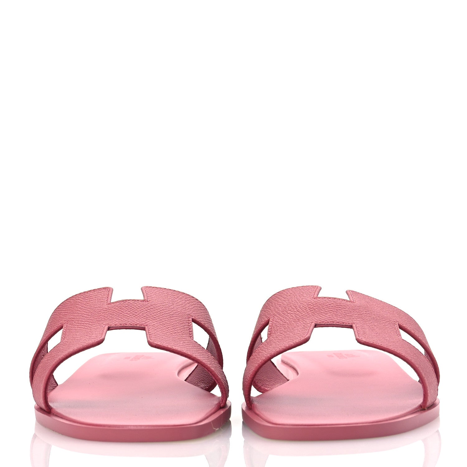 Hermes Epsom Oran Sandals 40 Rose De Venise 3 of 11