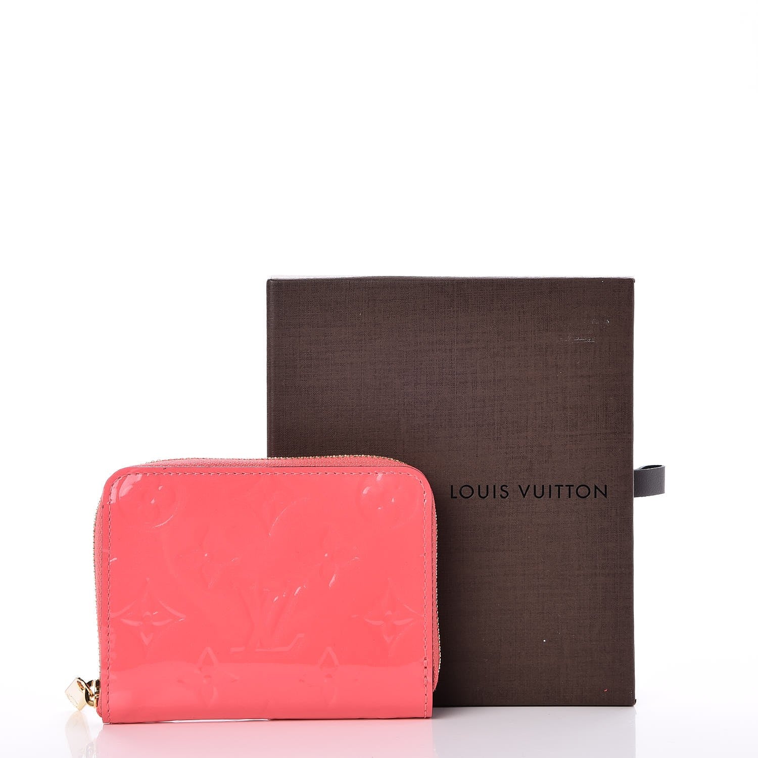 Louis Vuitton Vernis Zippy Coin Purse Rose Litchi 8 of 8
