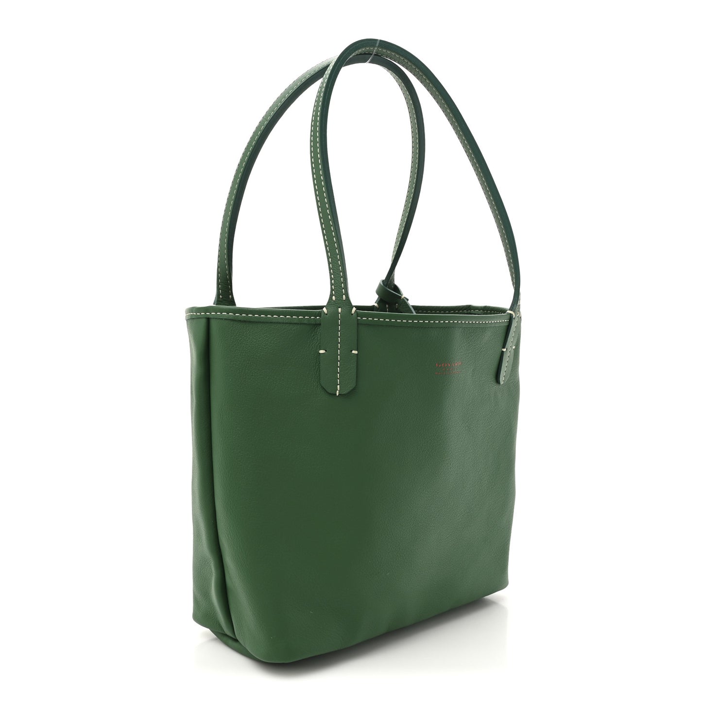 Goyardine Reversible Mini Anjou Green