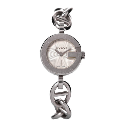 Gucci Stainless Steel 22mm G Charms Quartz Watch 1 of 8
