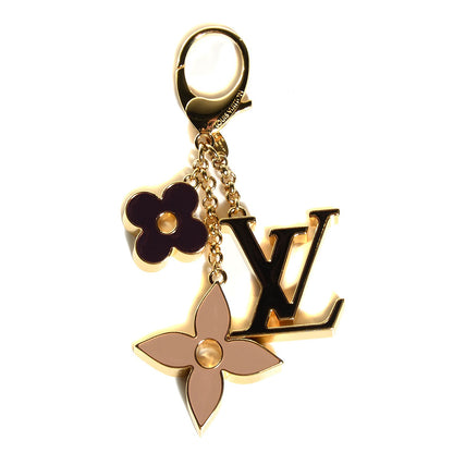 Louis Vuitton Fleur De Monogram Bag Charm Dore 1 of 7
