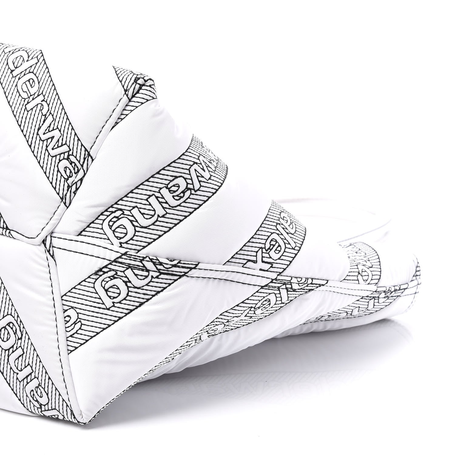 Alexander Wang Nylon Quilted Roxy Tote White 8 of 10
