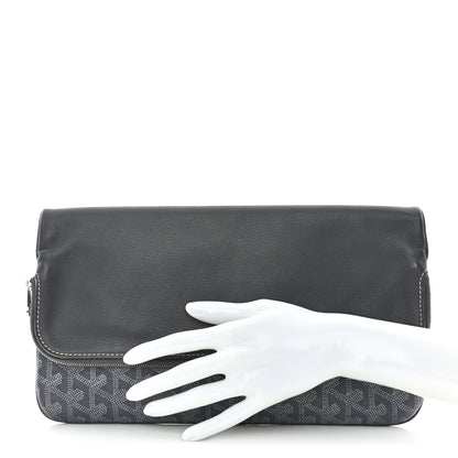 Goyard Goyardine Sainte Marie Soft Clutch Grey 2 of 13