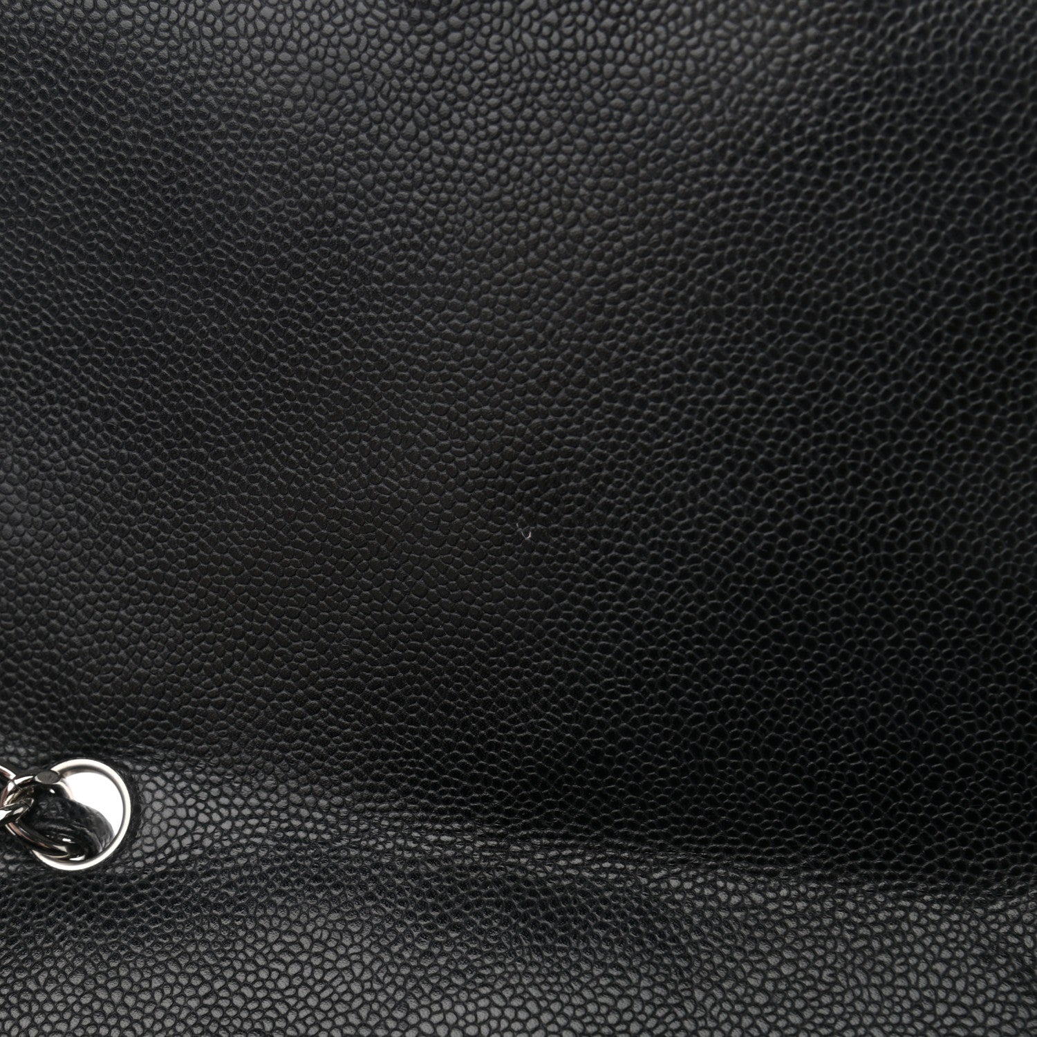 Chanel Caviar Quilted Jumbo Single Flap Black 12 of 12