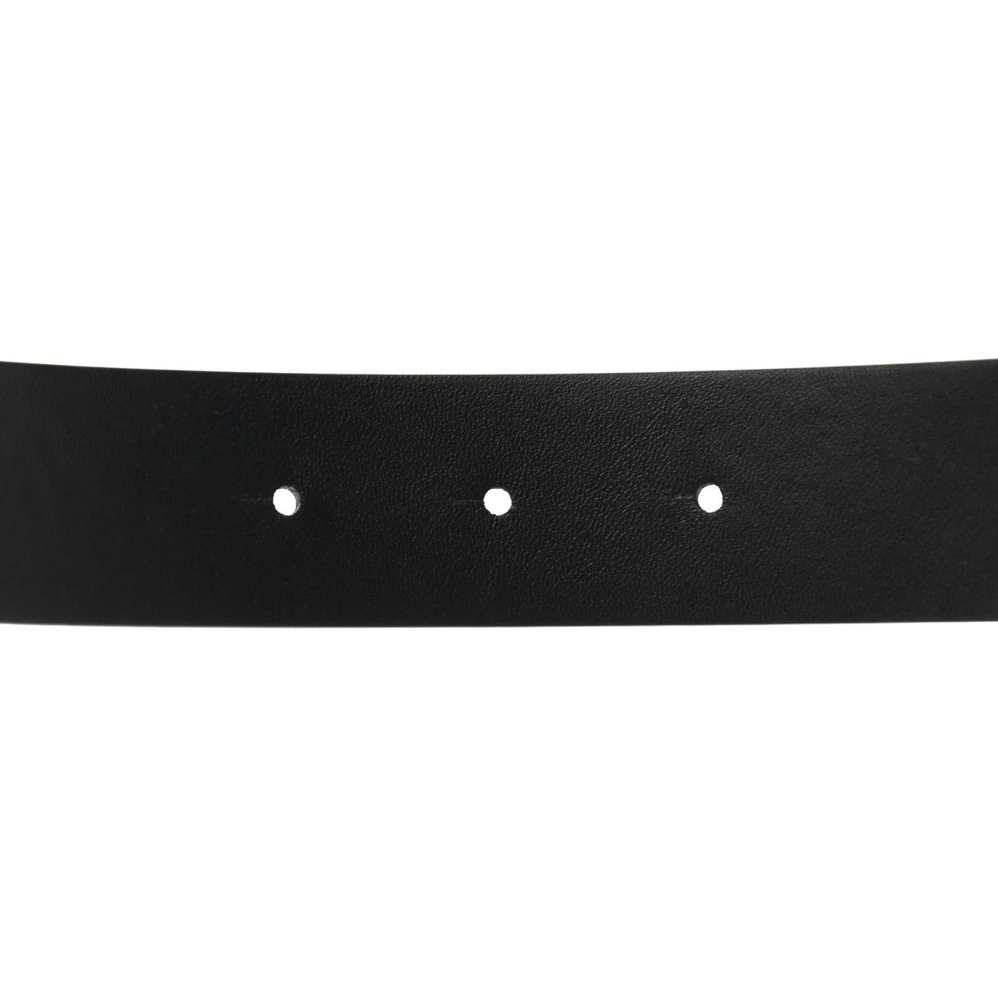 Calfskin Crystal CC Chain Belt 75 30 Black
