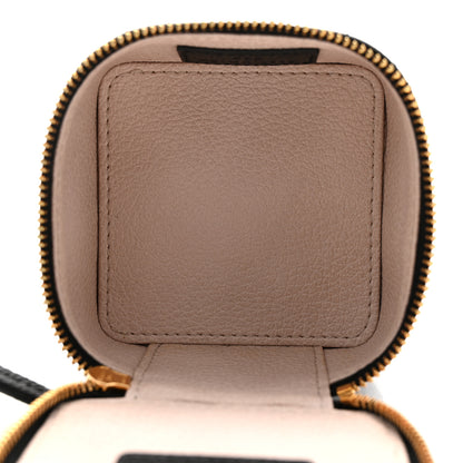 Christian Dior Grained Calfskin Cannage Mini Caro Jewelry Case Black 5 of 7