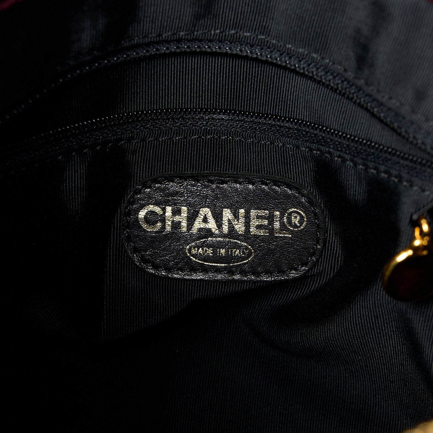 Chanel Caviar Shoulder Bag Bordeaux 6 of 14