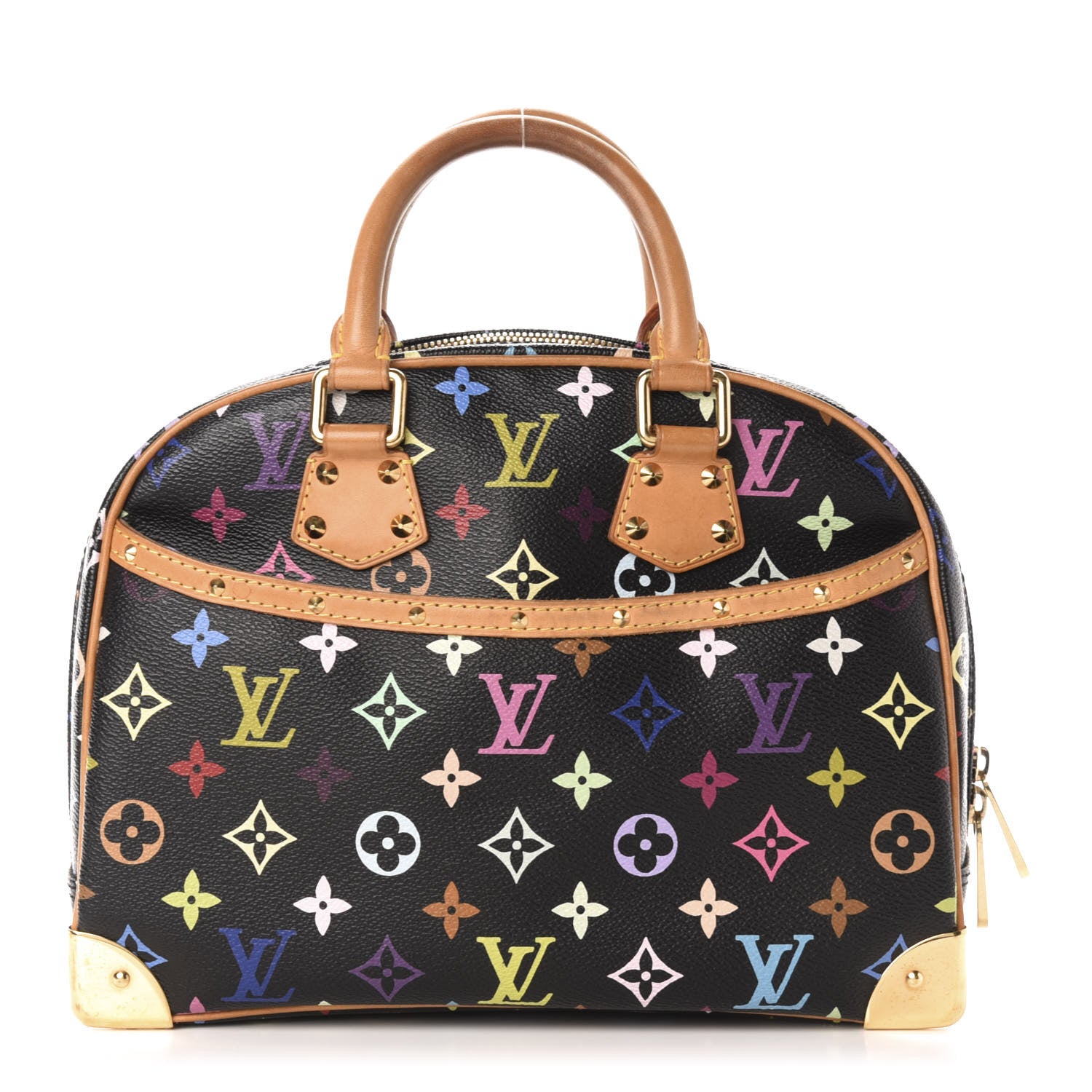 Louis Vuitton Monogram Multicolor Trouville Black 1 of 9