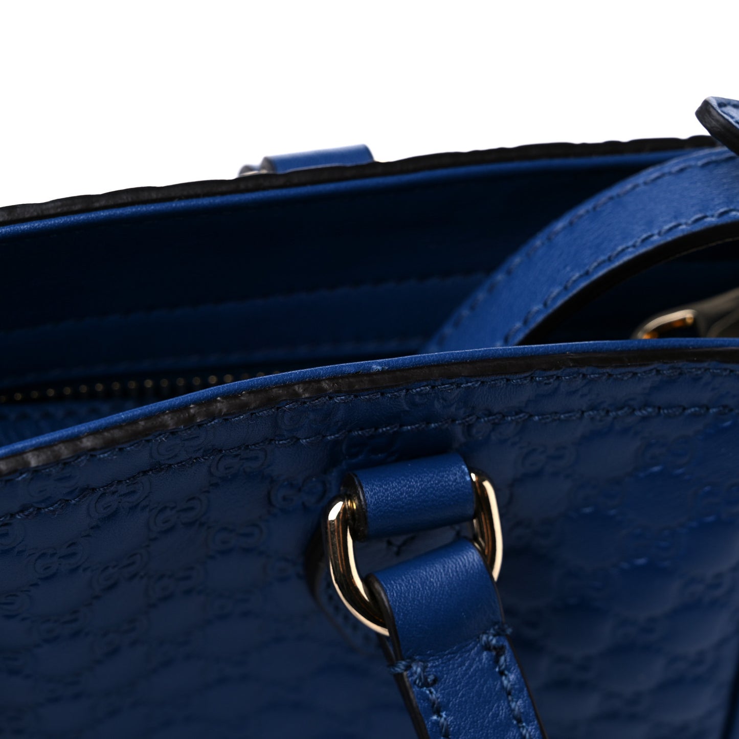 Microguccissima Small Bree Tote Caspian