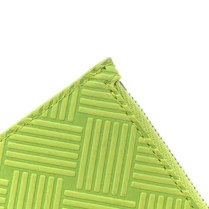 Bottega Veneta Nappa Embossed Intrecciato Zipped Card Case Kiwi 12 of 12