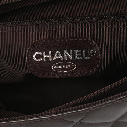 Chanel Lambskin Quilted Backpack Brown 6 of 12