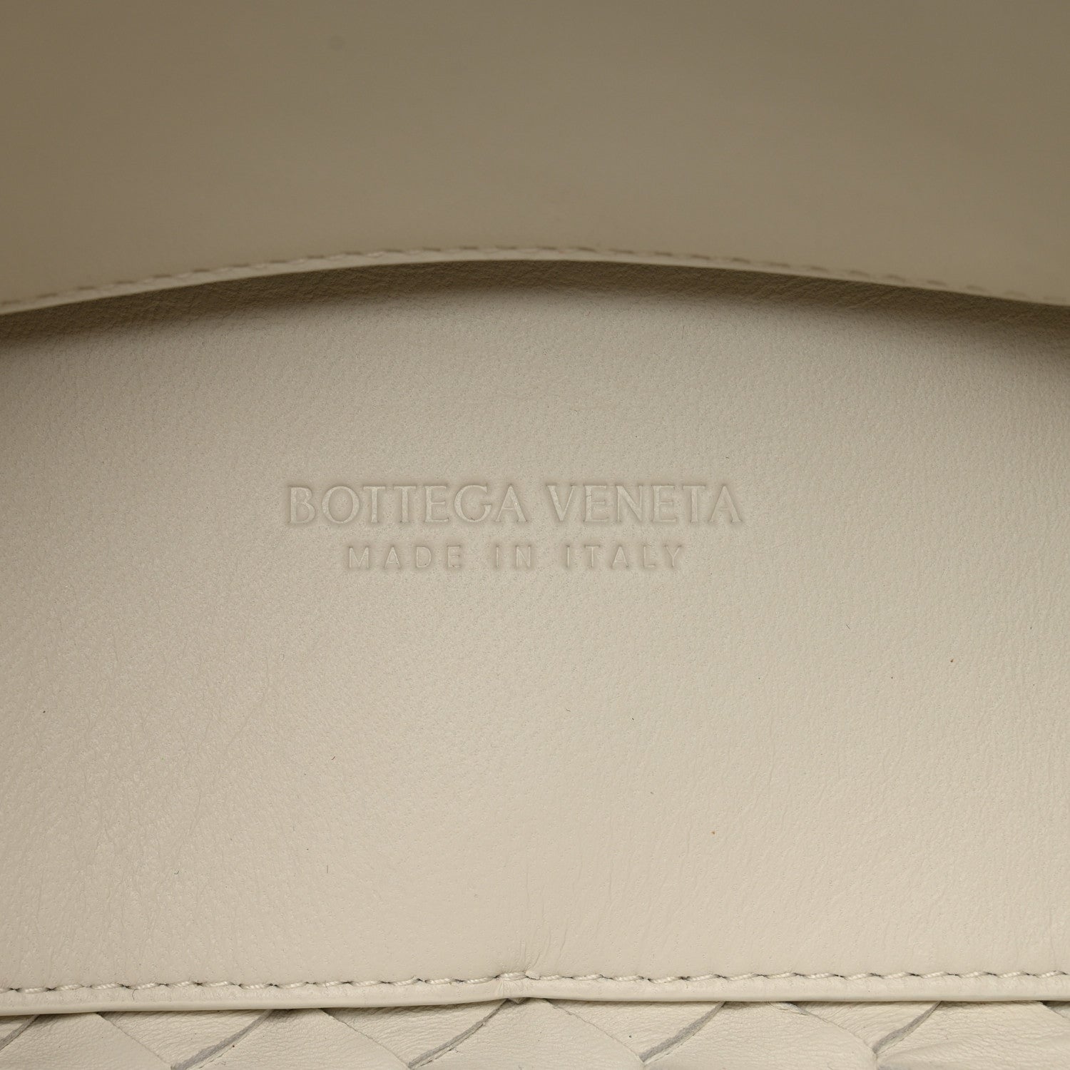 Bottega Veneta Nappa Intrecciato Small Andiamo Shoulder Bag White 7 of 11