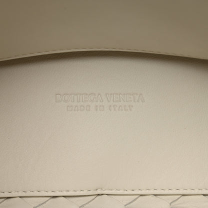 Bottega Veneta Nappa Intrecciato Small Andiamo Shoulder Bag White 7 of 11