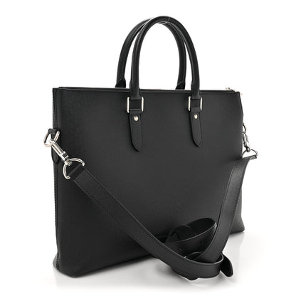 Louis Vuitton Taiga Anton Soft Briefcase Black 3 of 18
