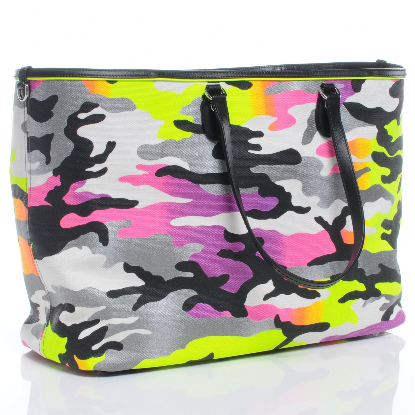 Canvas Large Camouflage Anselm Reyle Tote