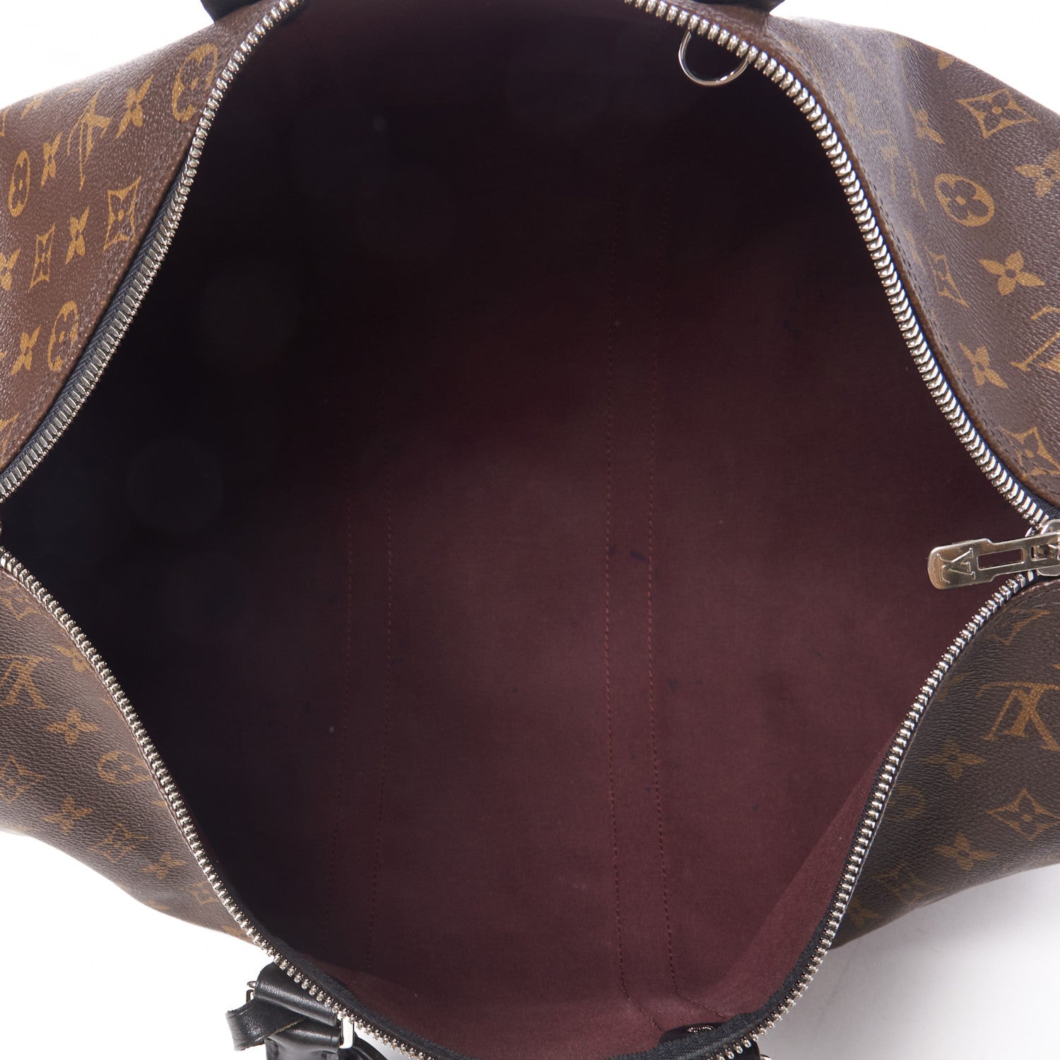 Louis Vuitton Monogram Macassar Keepall Bandouliere 45 4 of 11