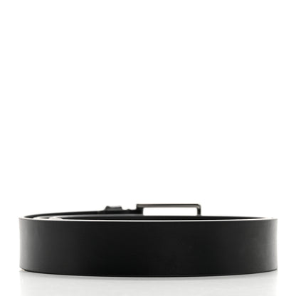 Christian Dior Calfskin Dior Homme 30mm Belt 95 38 Black 2 of 6