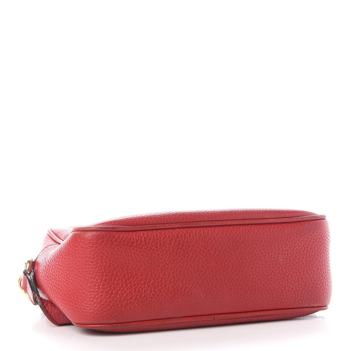 Pebbled Calfskin Small Soho Disco Bag Tabasco Red