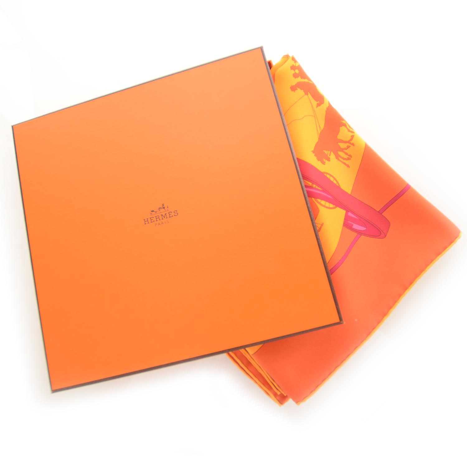 Hermes Silk Paris Qui Roule Scarf 90 7 of 7