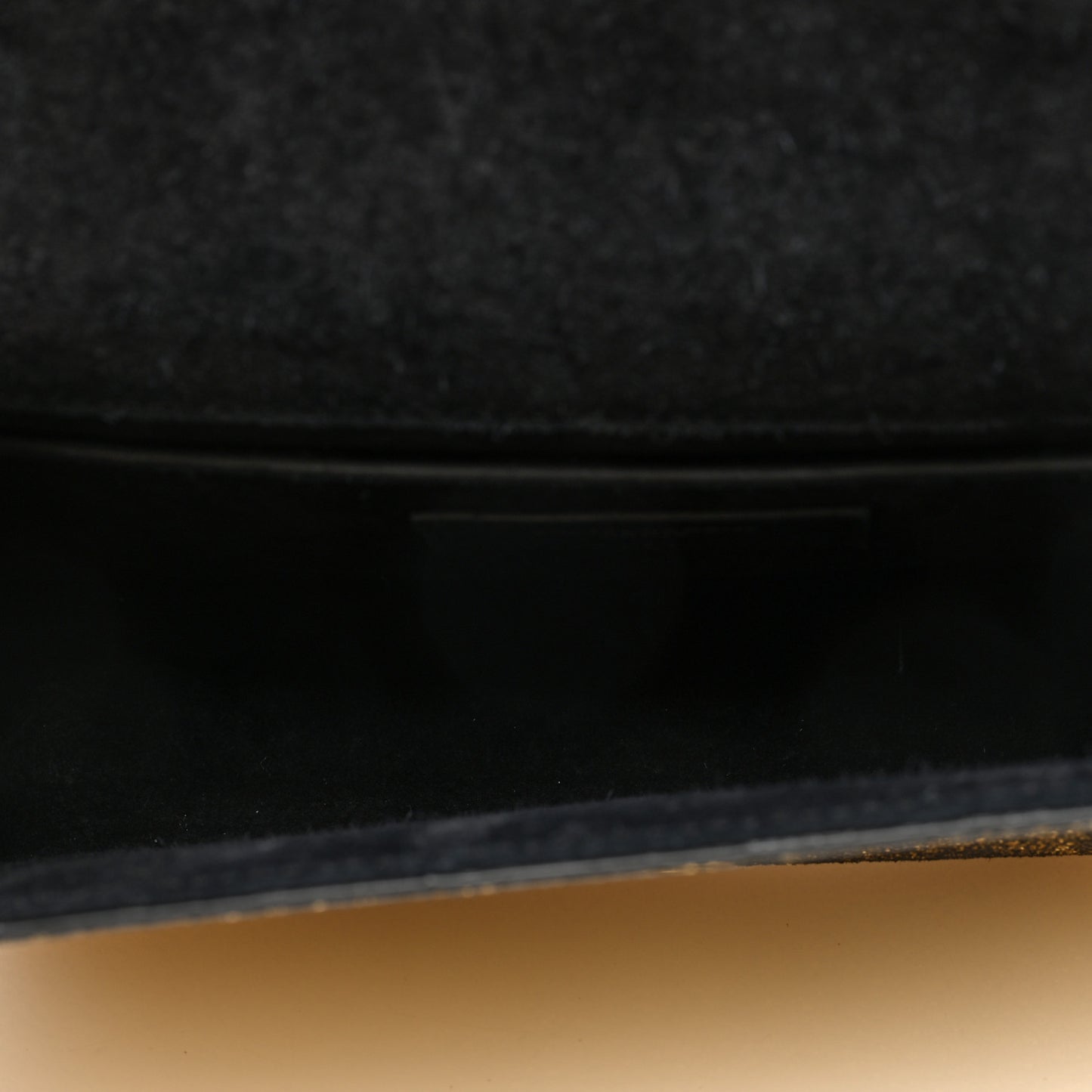 Metallic Calfskin Small Classic Monogram Kate Satchel Oro