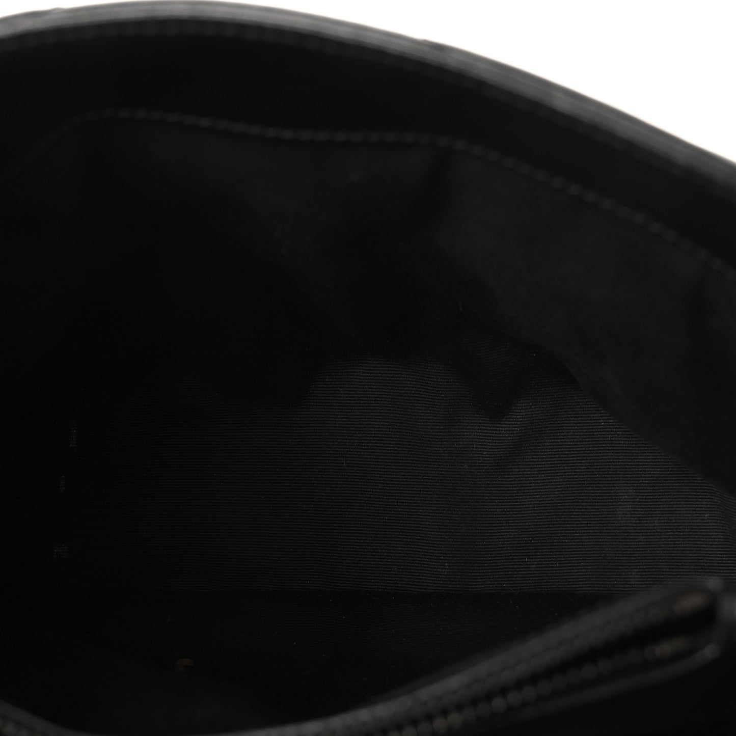 Calfskin Y Quilted Monogram Monochrome Small Loulou Chain Satchel Black