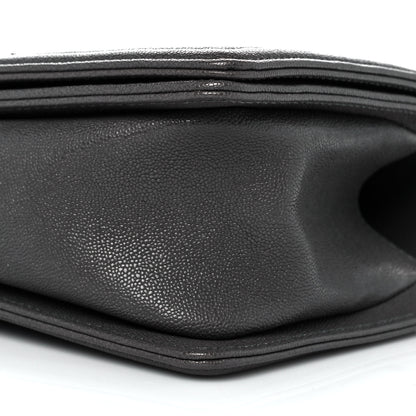 Chanel Caviar Quilted Medium Boy Flap Grey 9 of 9