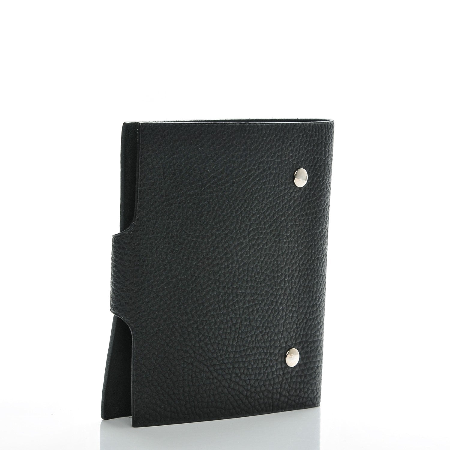 Hermes Togo Ulysse PM Notebook Cover Black 3 of 13