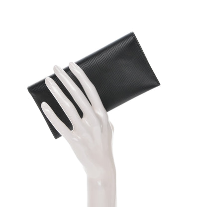 Louis Vuitton Epi Card Holder Black 2 of 8