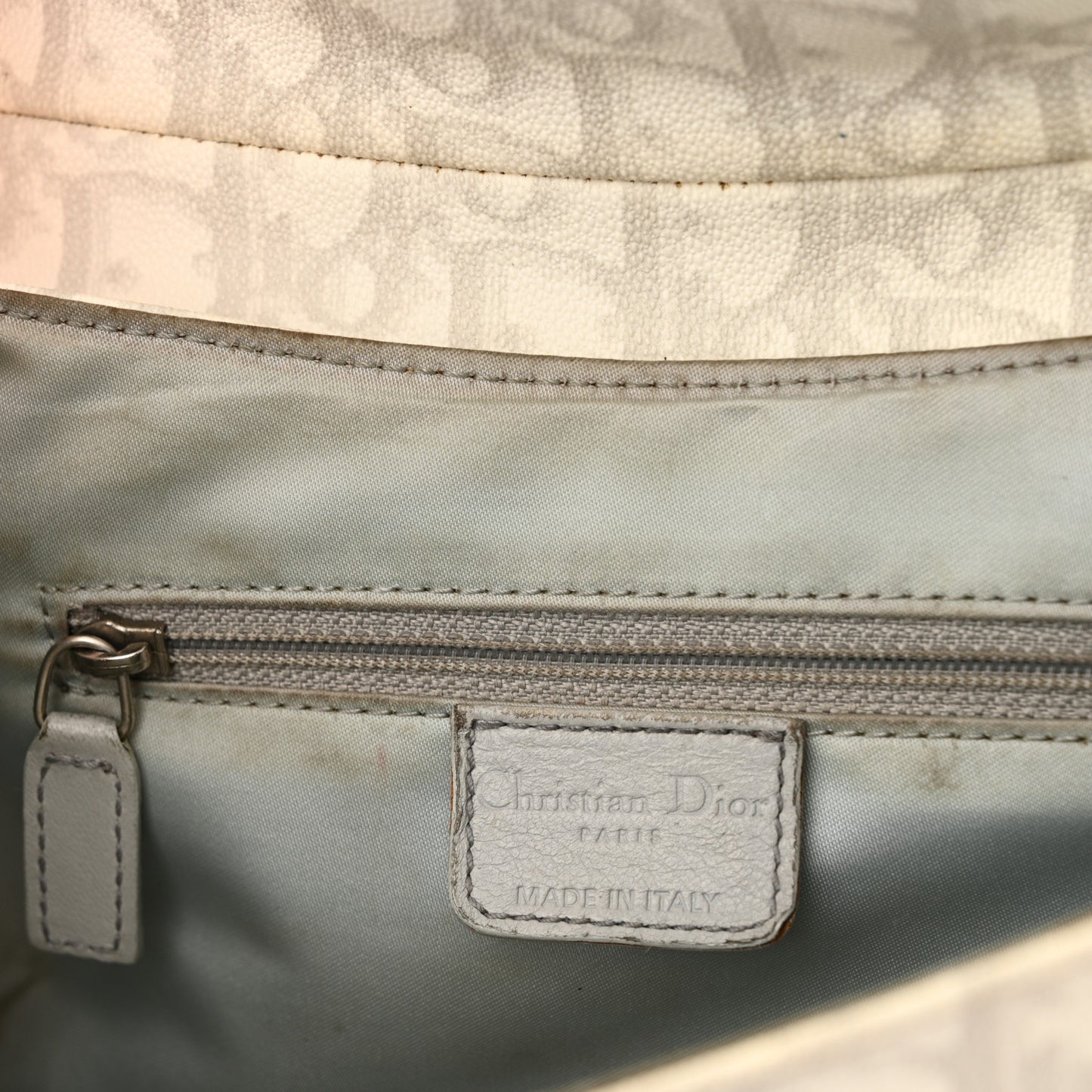 Monogram Romantique Trotter Bag Grey