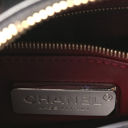 Chanel Metallic Snakeskin Small Gabrielle Hobo Pewter 6 of 9
