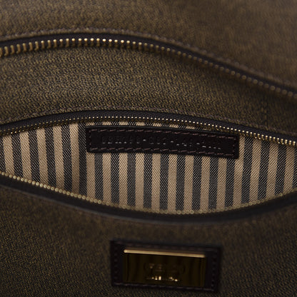 Fendi Zucca Spalmati Small Roll Tote Tobacco Moro 8 of 12