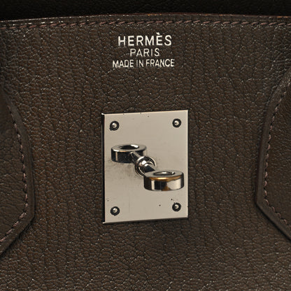 Hermes Chevre de Coromandel Birkin 35 Vert Bronze 6 of 17