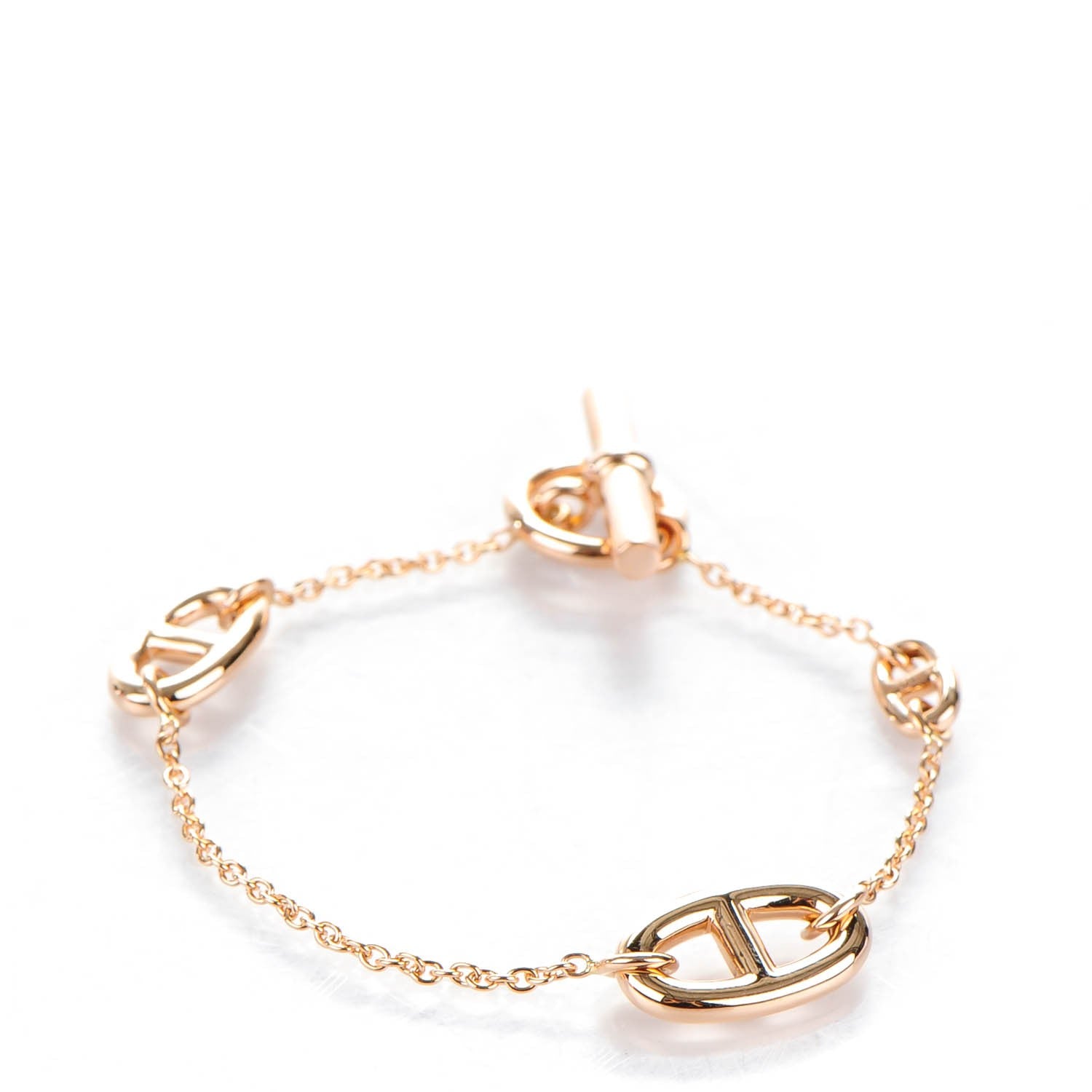 Hermes 18K Rose Gold PM Farandole Bracelet SH 1 of 10